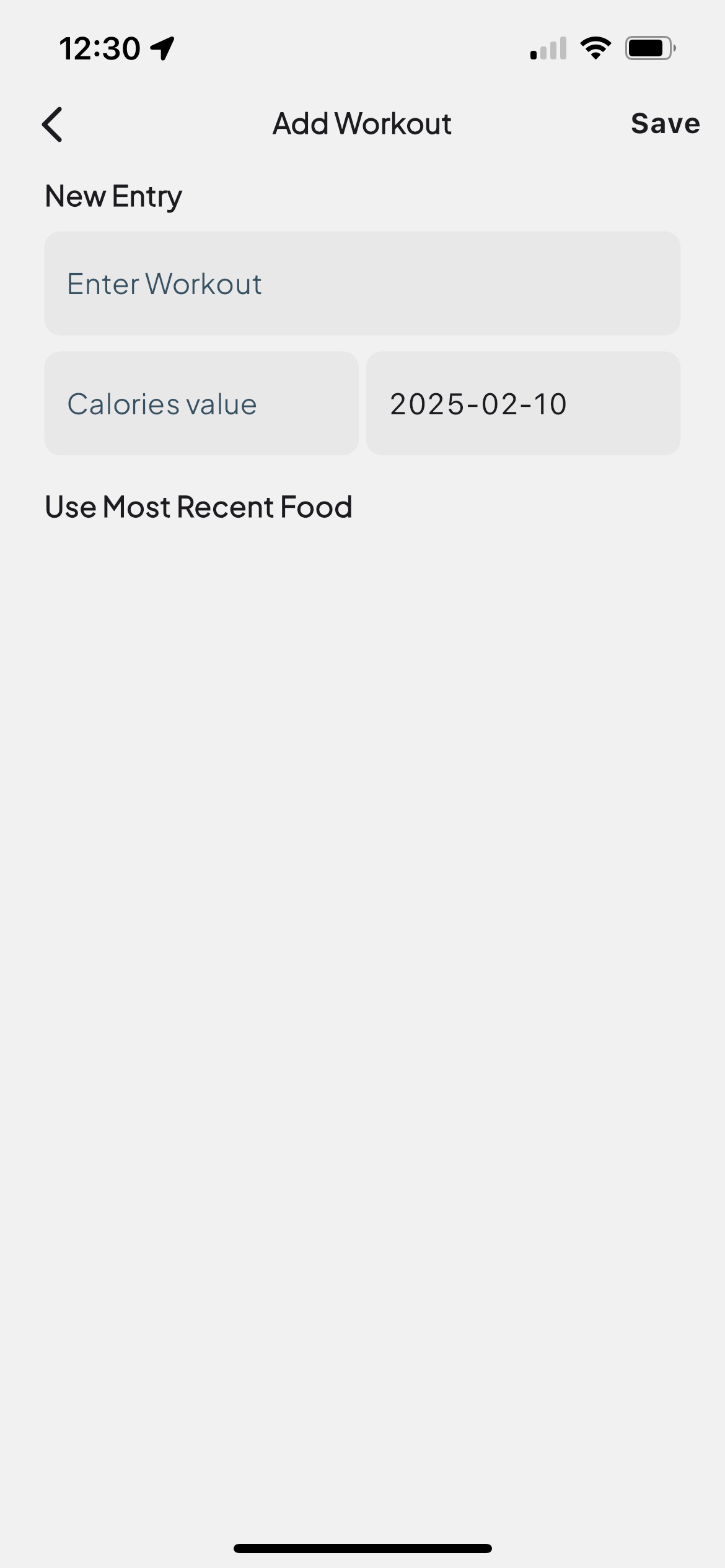 Search food